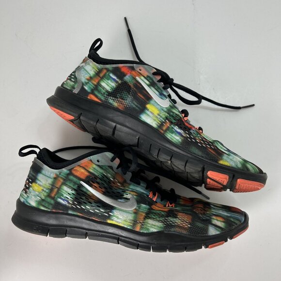 Nike Women's Free 5.0 TR Fit Multicolor Running Shoes Size 8.5 City Lights - Picture 3 of 8